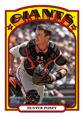 2013 Topps Buster Posey 1972 Topps Mini Insert 2013 Topps Buster Posey 1972 Topps Mini Insert