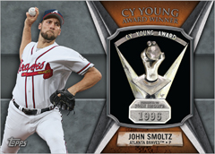 2013 Topps John Smoltz Cy Young Award Winners Relic 2013 Topps John Smoltz Cy Young Award Winners Relic